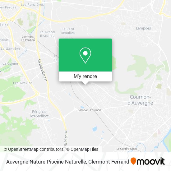 Auvergne Nature Piscine Naturelle plan