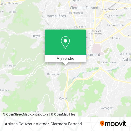 Artisan Couvreur Victoor plan