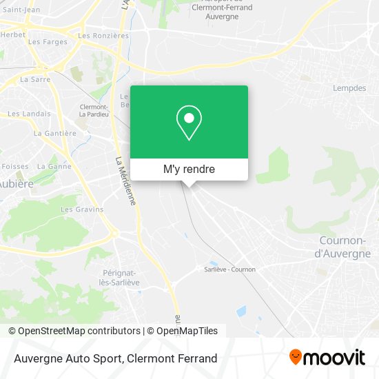 Auvergne Auto Sport plan