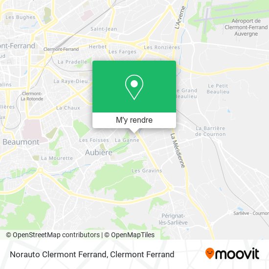 Norauto Clermont Ferrand plan