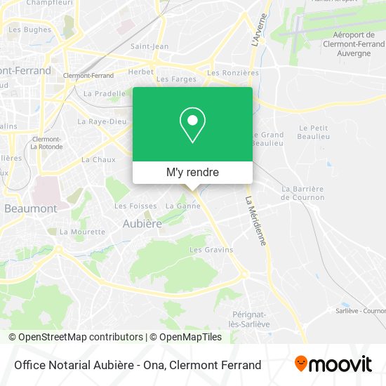 Office Notarial Aubière - Ona plan
