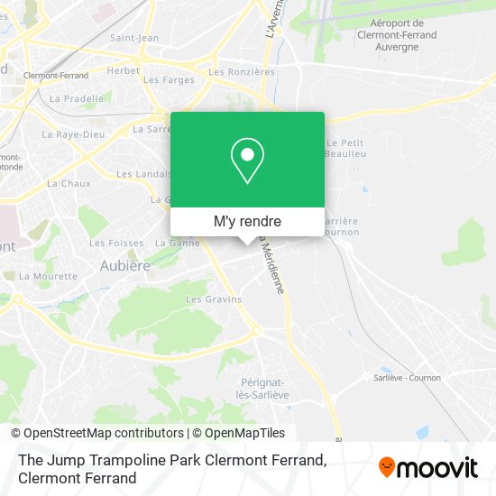 The Jump Trampoline Park Clermont Ferrand plan