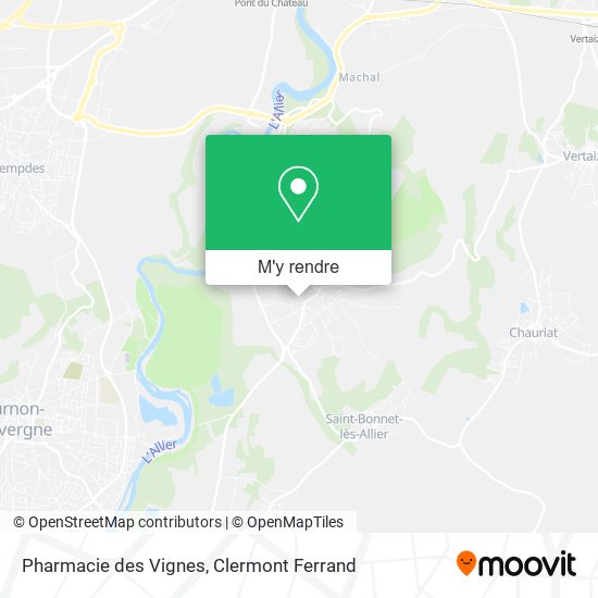 Pharmacie des Vignes plan