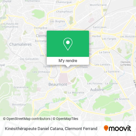 Kinésithérapeute Daniel Catana plan