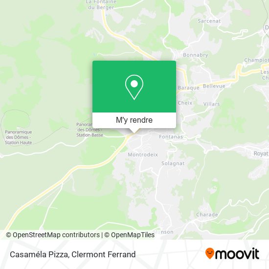 Casaméla Pizza plan