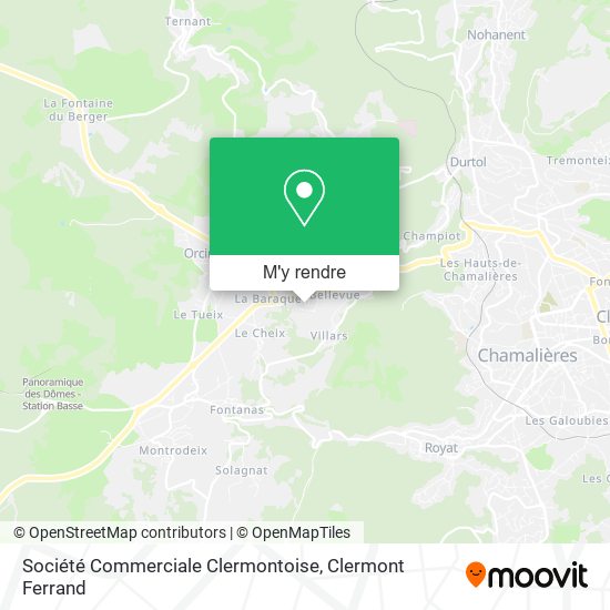 Société Commerciale Clermontoise plan
