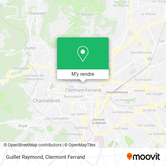 Guillet Raymond plan