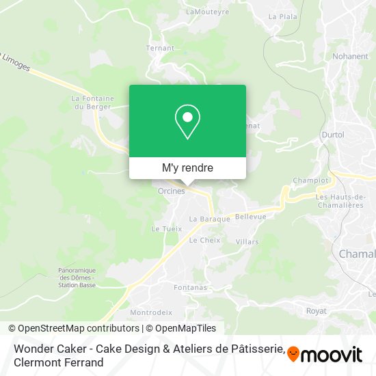 Wonder Caker - Cake Design & Ateliers de Pâtisserie plan