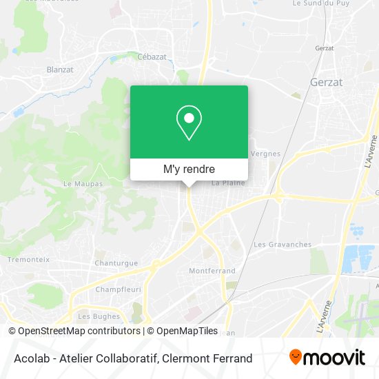 Acolab - Atelier Collaboratif plan