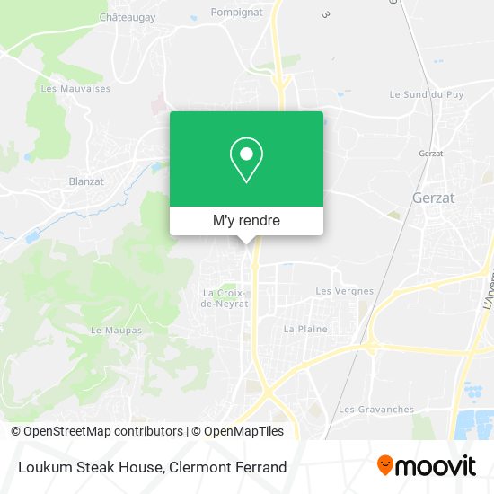 Loukum Steak House plan