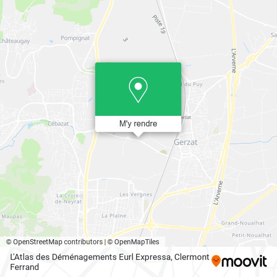 L'Atlas des Déménagements Eurl Expressa plan