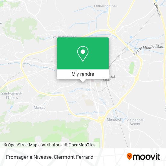 Fromagerie Nivesse plan
