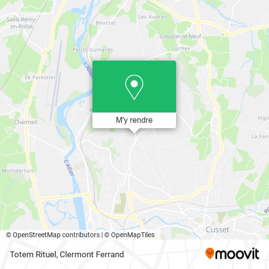 Totem Rituel plan