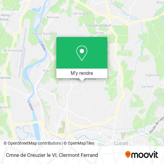 Cmne de Creuzier le VI plan