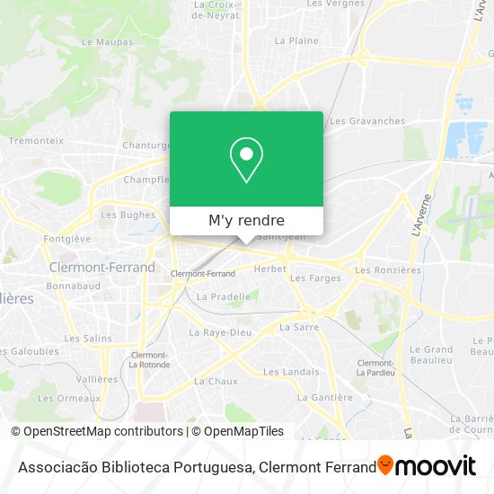 Associacão Biblioteca Portuguesa plan