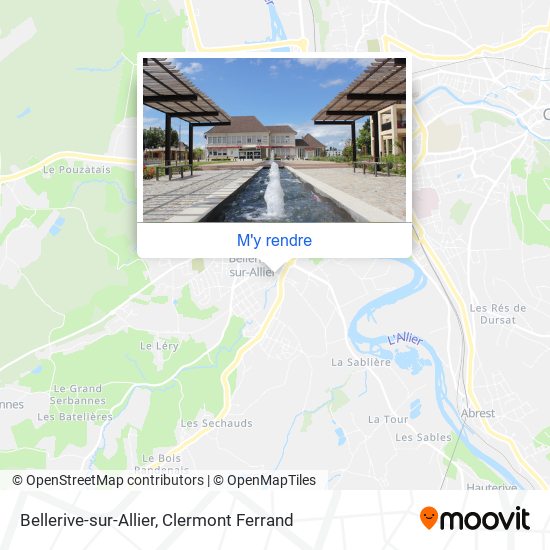 Bellerive-sur-Allier plan