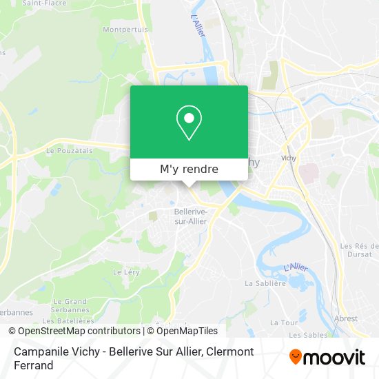 Campanile Vichy - Bellerive Sur Allier plan