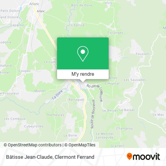 Bâtisse Jean-Claude plan