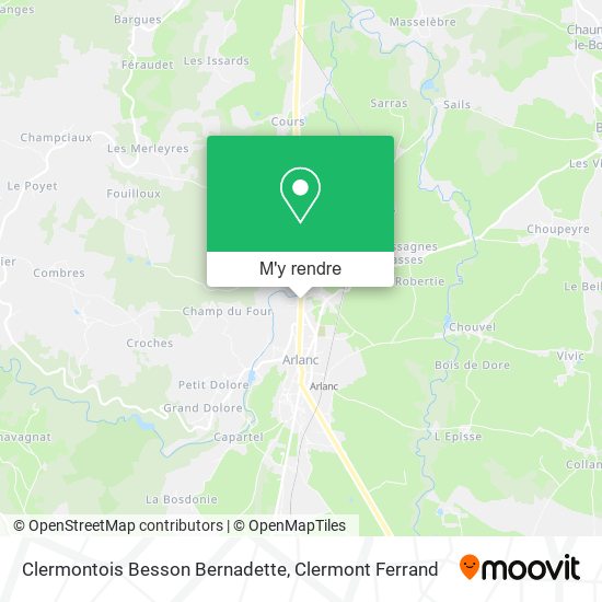 Clermontois Besson Bernadette plan
