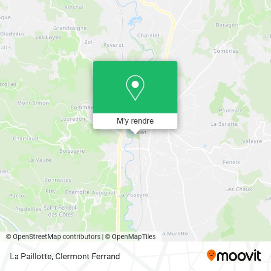 La Paillotte plan