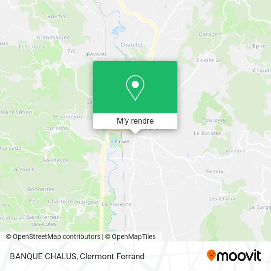 BANQUE CHALUS plan