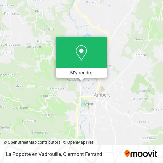 La Popotte en Vadrouille plan