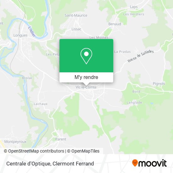 Centrale d'Optique plan