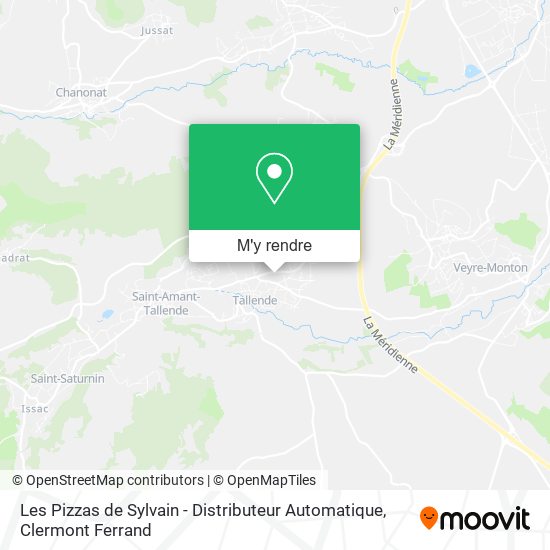 Les Pizzas de Sylvain - Distributeur Automatique plan