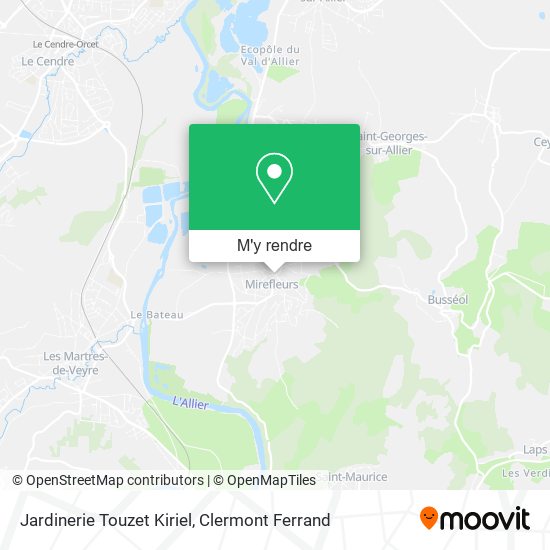 Jardinerie Touzet Kiriel plan