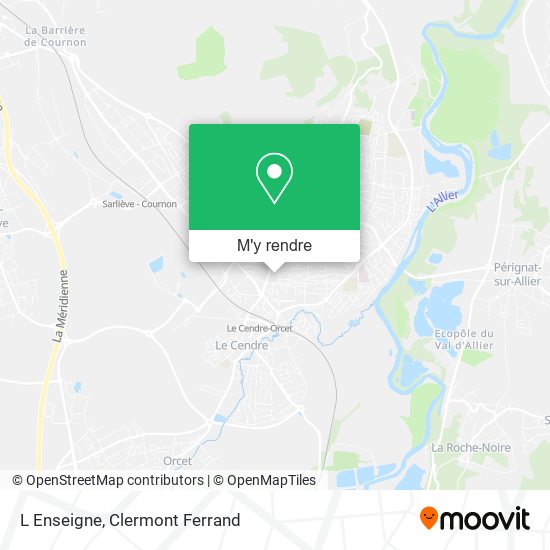 L Enseigne plan
