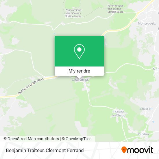 Benjamin Traiteur plan