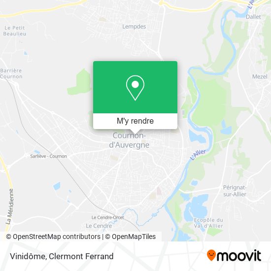 Vinidôme plan