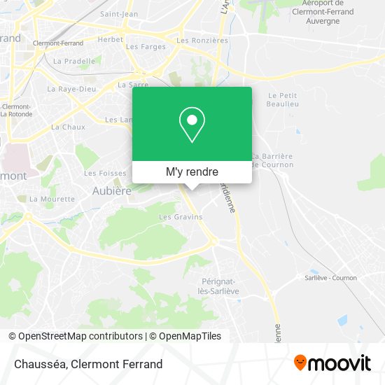 Chausséa plan