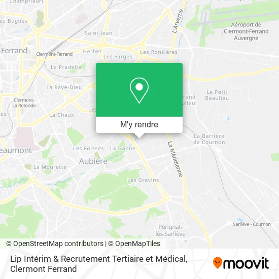Lip Intérim & Recrutement Tertiaire et Médical plan