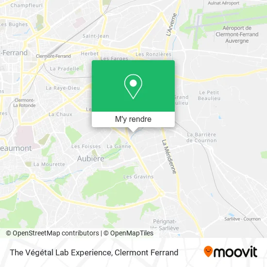 The Végétal Lab Experience plan