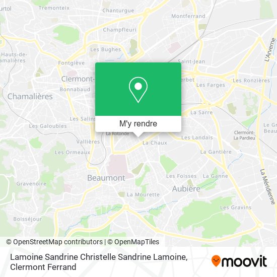Lamoine Sandrine Christelle Sandrine Lamoine plan