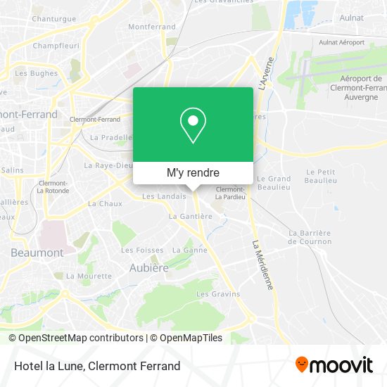 Hotel la Lune plan