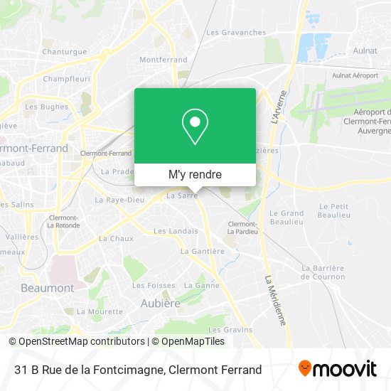 31 B Rue de la Fontcimagne plan
