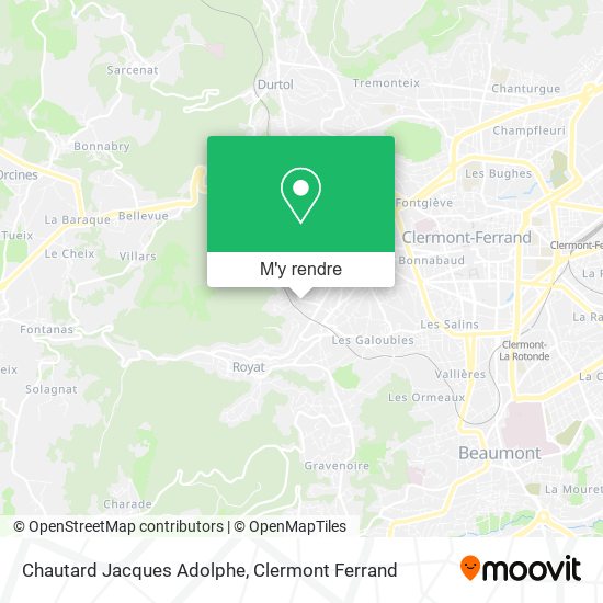 Chautard Jacques Adolphe plan
