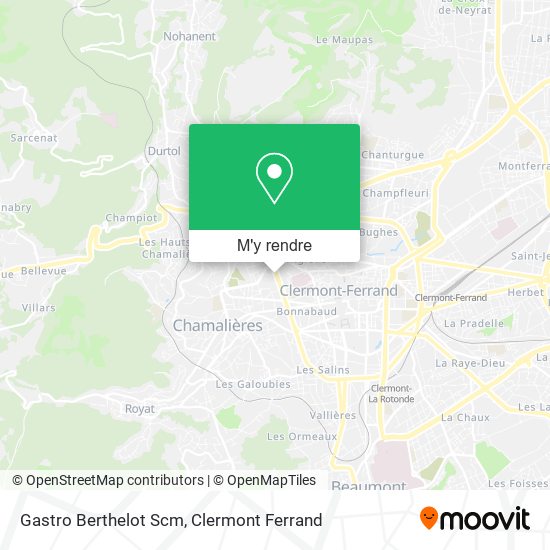 Gastro Berthelot Scm plan