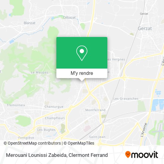 Merouani Lounissi Zabeida plan