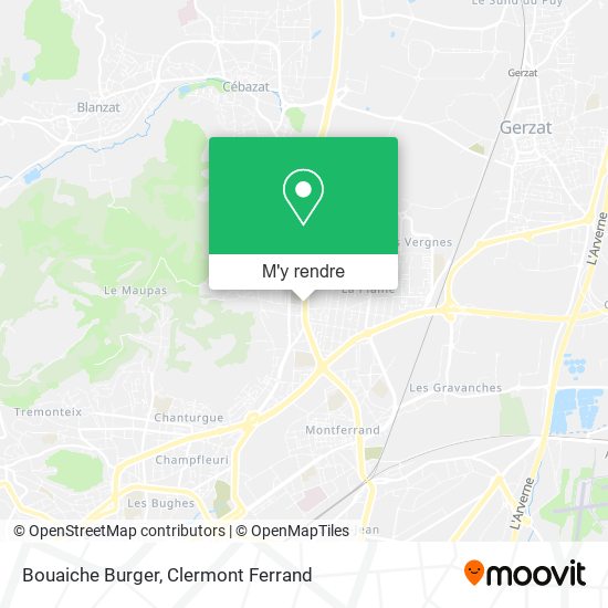 Bouaiche Burger plan