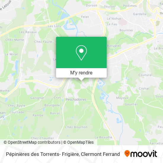 Pépinières des Torrents- Frigière plan