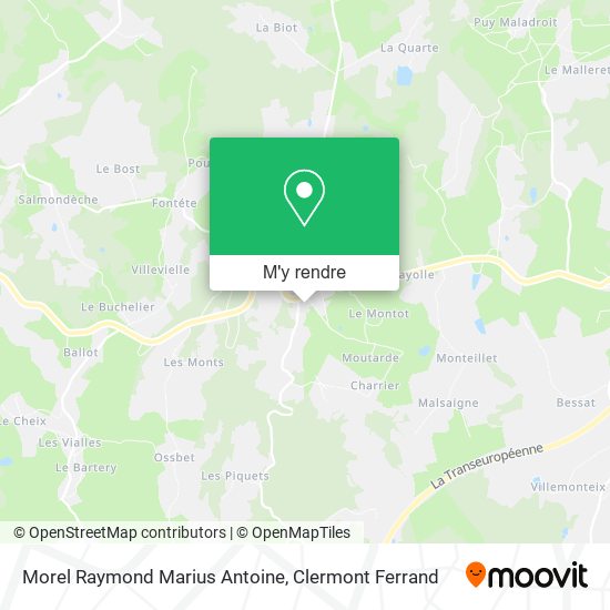 Morel Raymond Marius Antoine plan