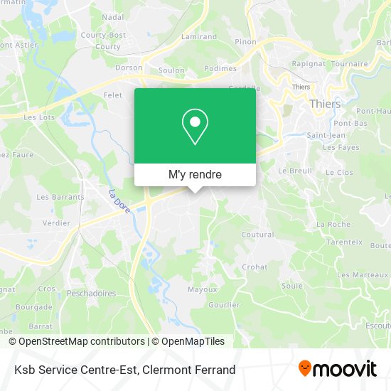 Ksb Service Centre-Est plan