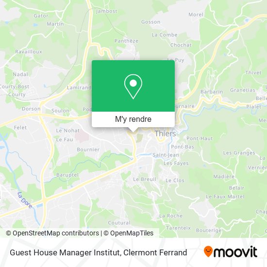 Guest House Manager Institut plan
