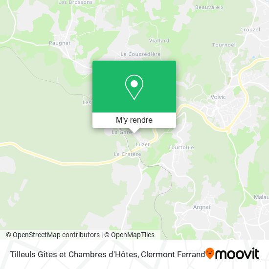 Tilleuls Gîtes et Chambres d'Hôtes plan