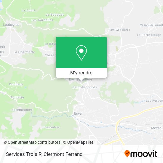 Services Trois R plan