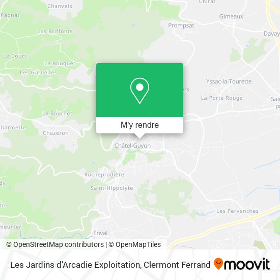 Les Jardins d'Arcadie Exploitation plan