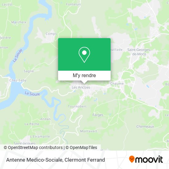 Antenne Medico-Sociale plan